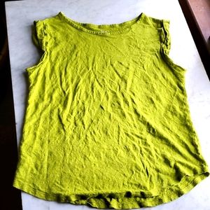 LOFT Sleeveless linen shirt